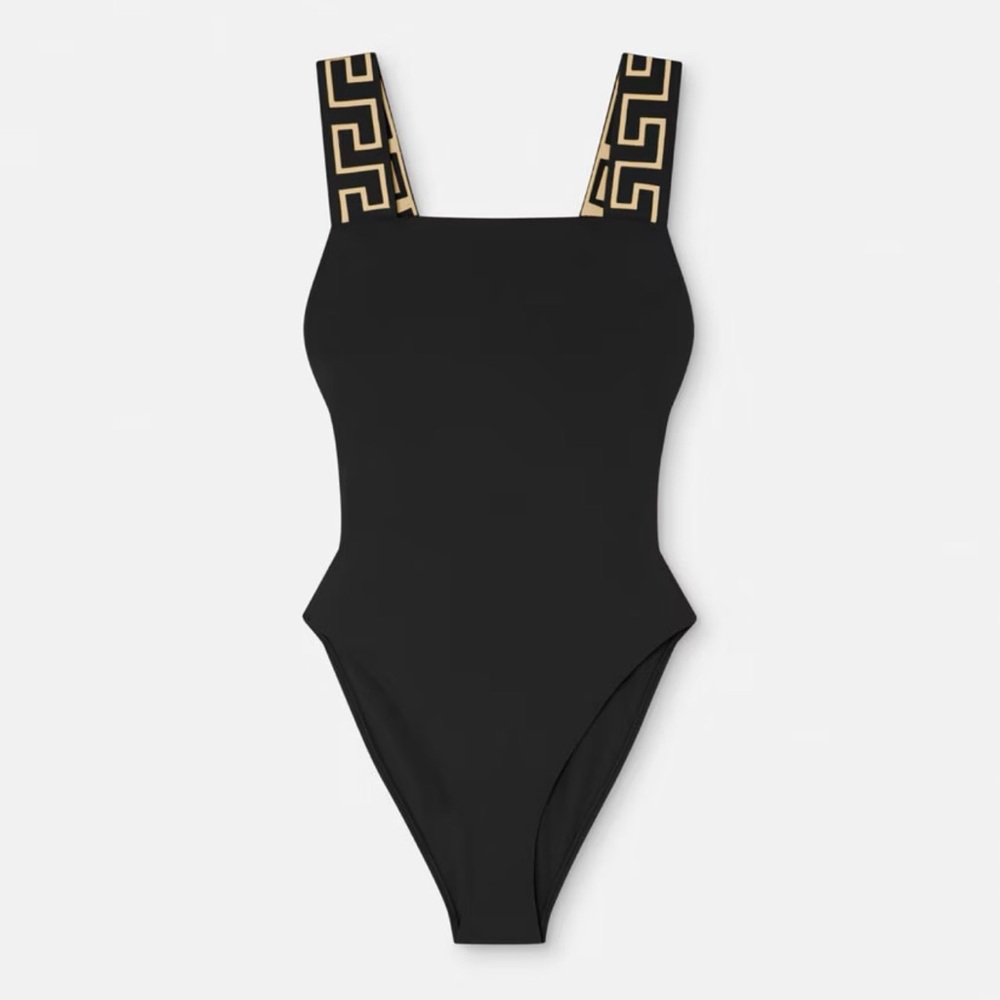 Versace Greca Key One Piece Swimsuit